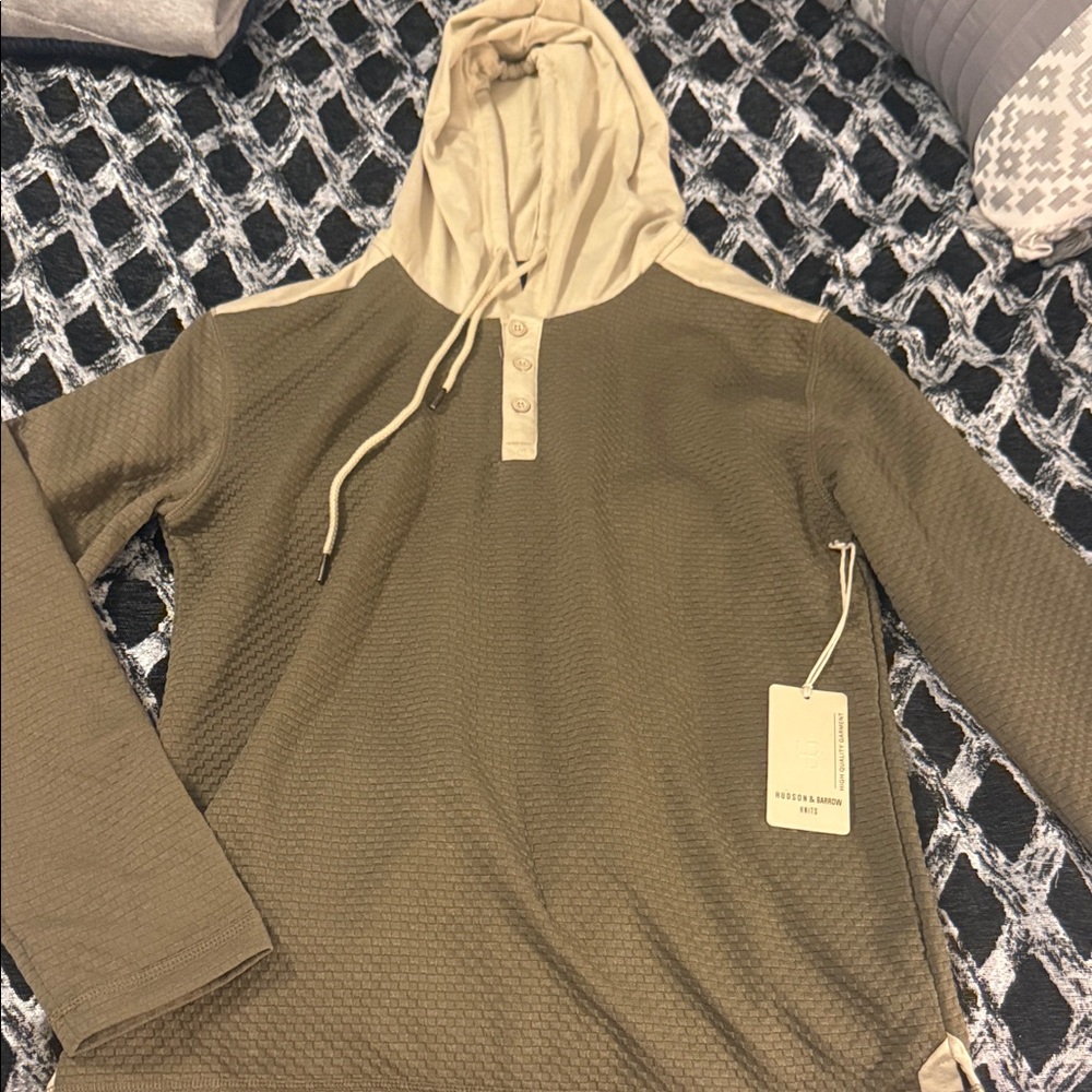 Olive Green Hoodie by American Eagle Outfitters
